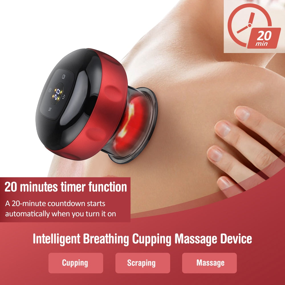 Electric Cupping Massage Magnet Tool